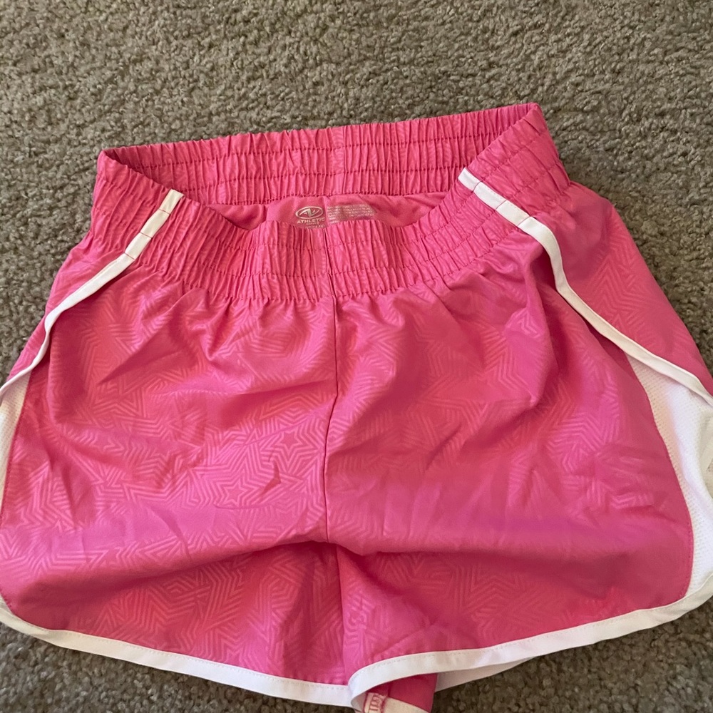 Cute athletic pink shorts!